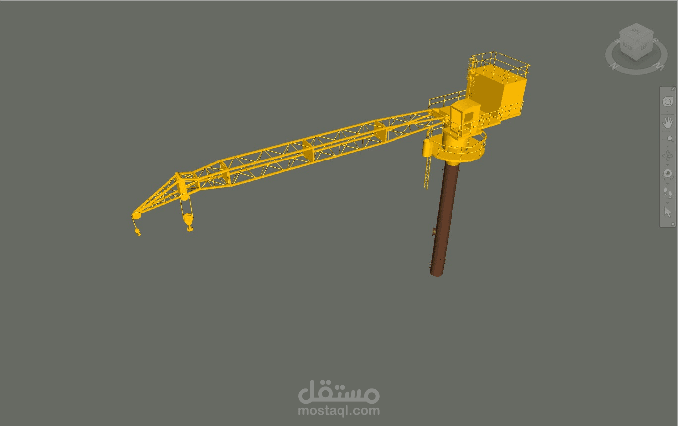 Crane for Off-shore Platform