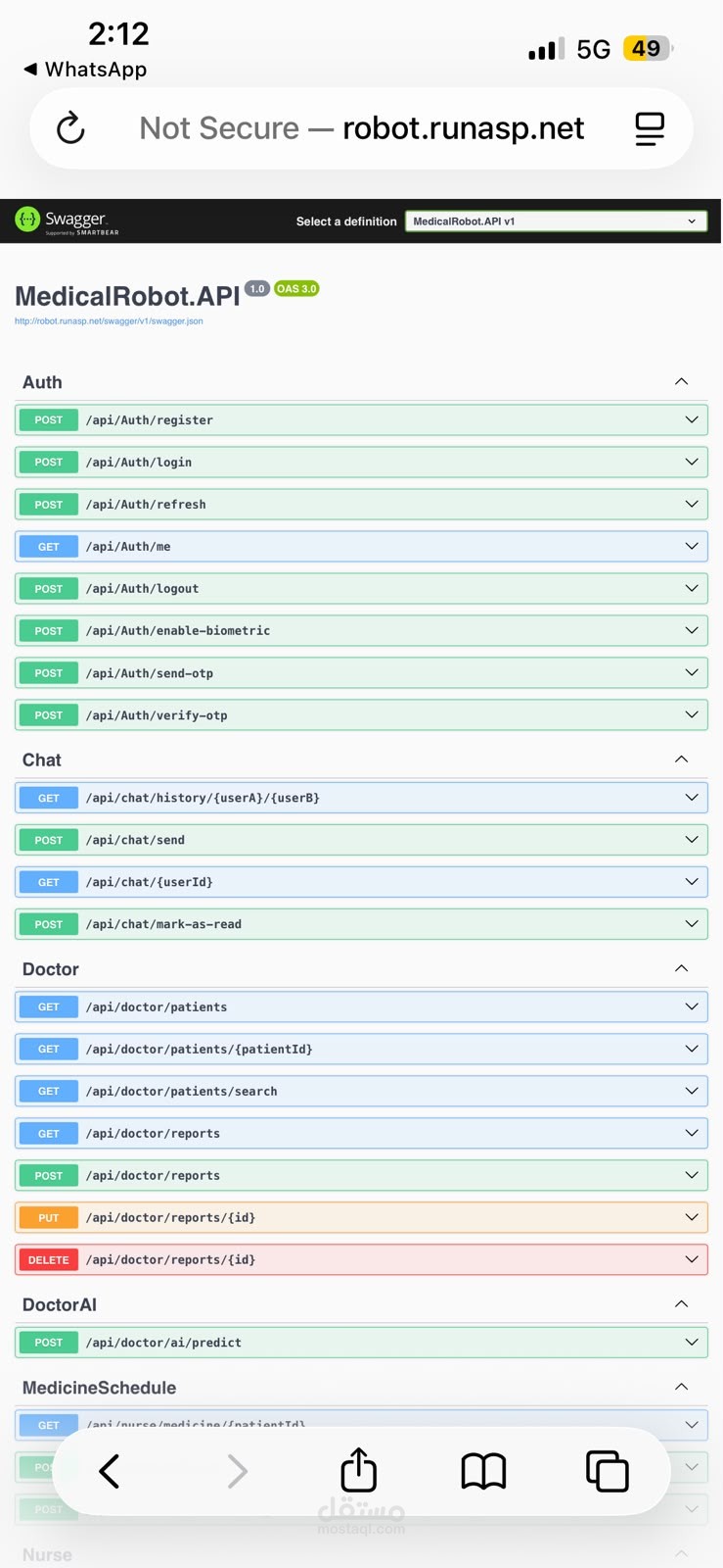 Real-Time Medical Chat System using SignalR