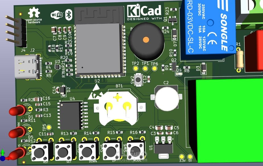 مشروع تدريبي في تصميم لوحة PCB عالية الجهد باستخدام KiCad