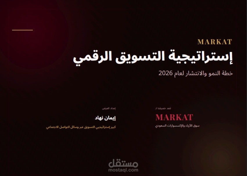 Markat WoW Social Media Strategy