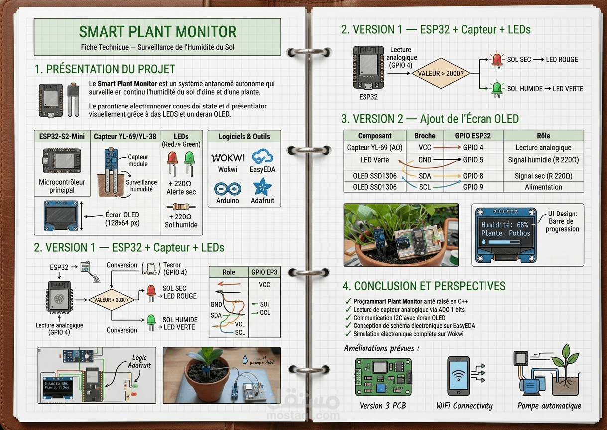 Smart Plant Monitor (ESP32)