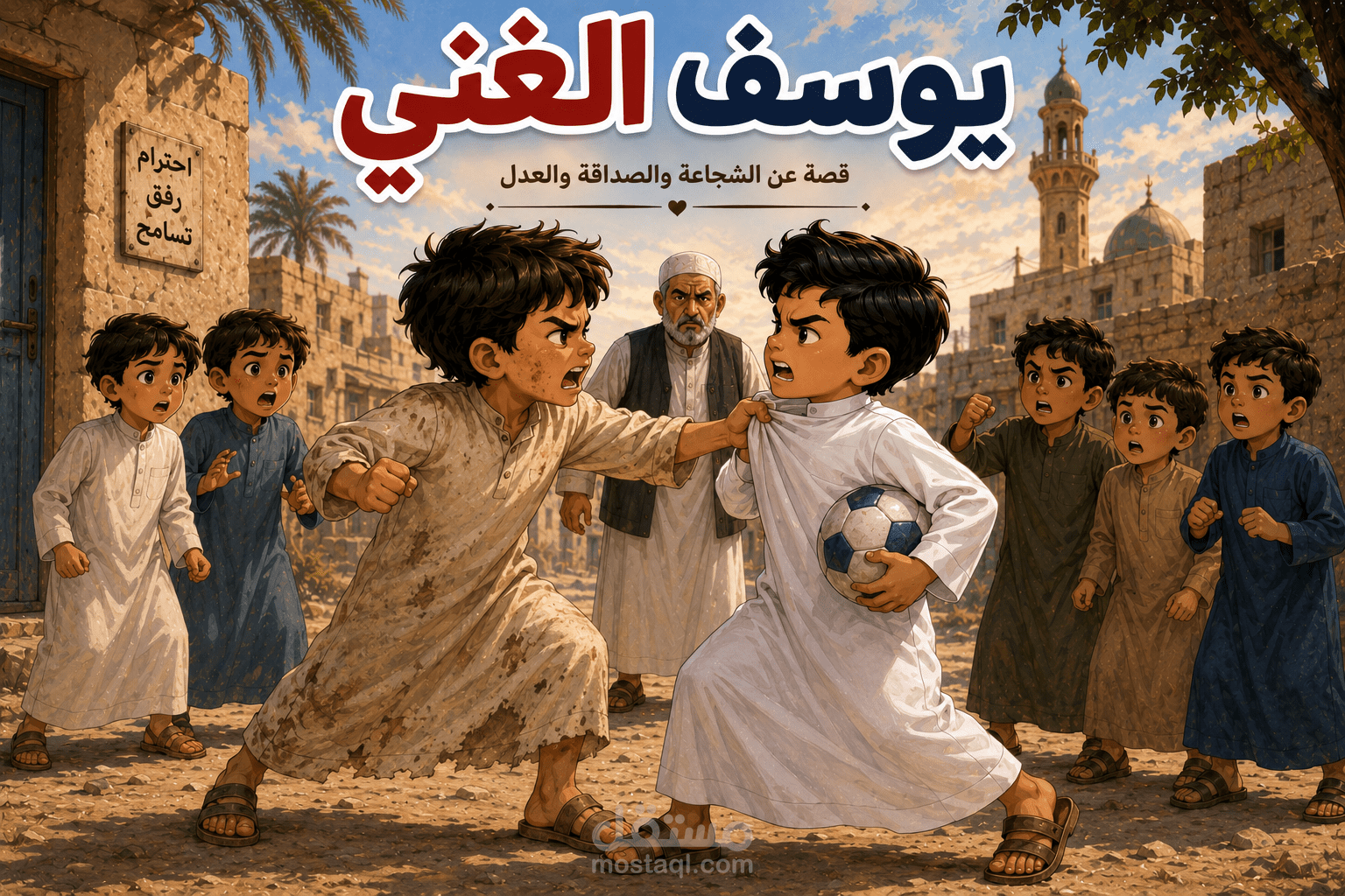 قصة يوسف الغني