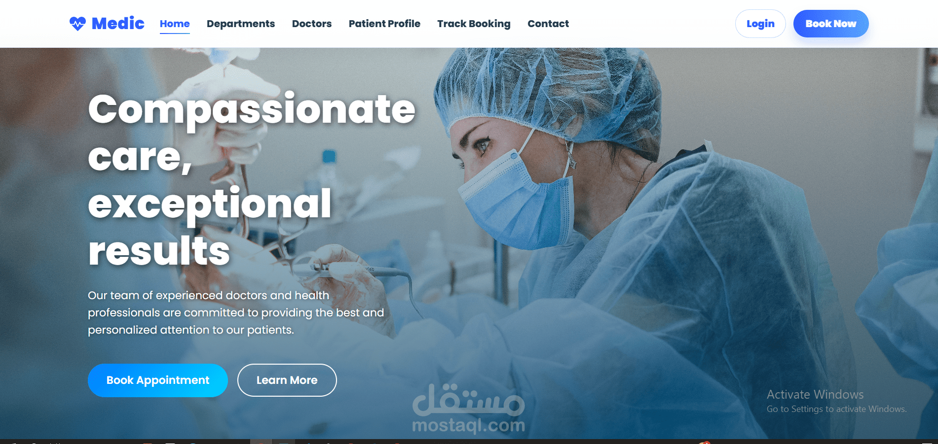 Hospital Booking System