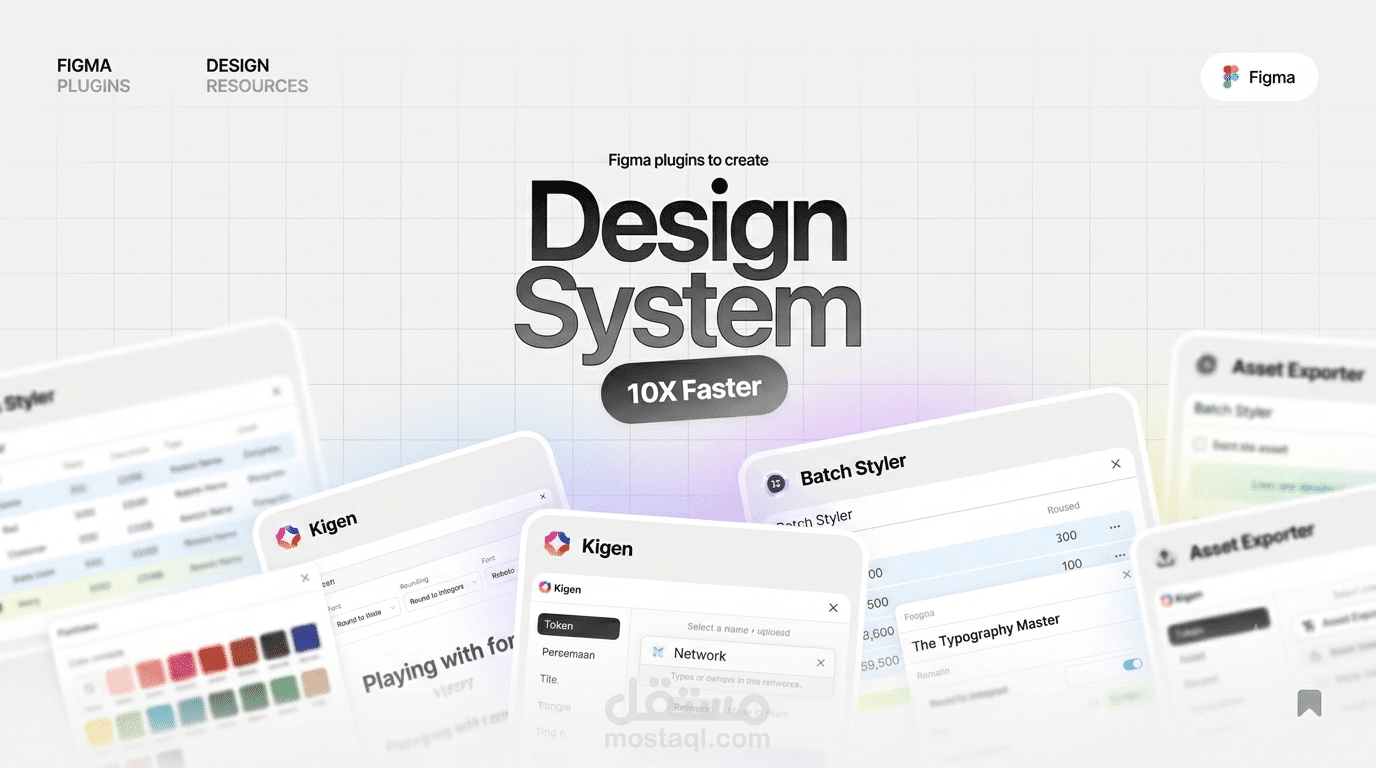 Design System UI Kit for Web Apps