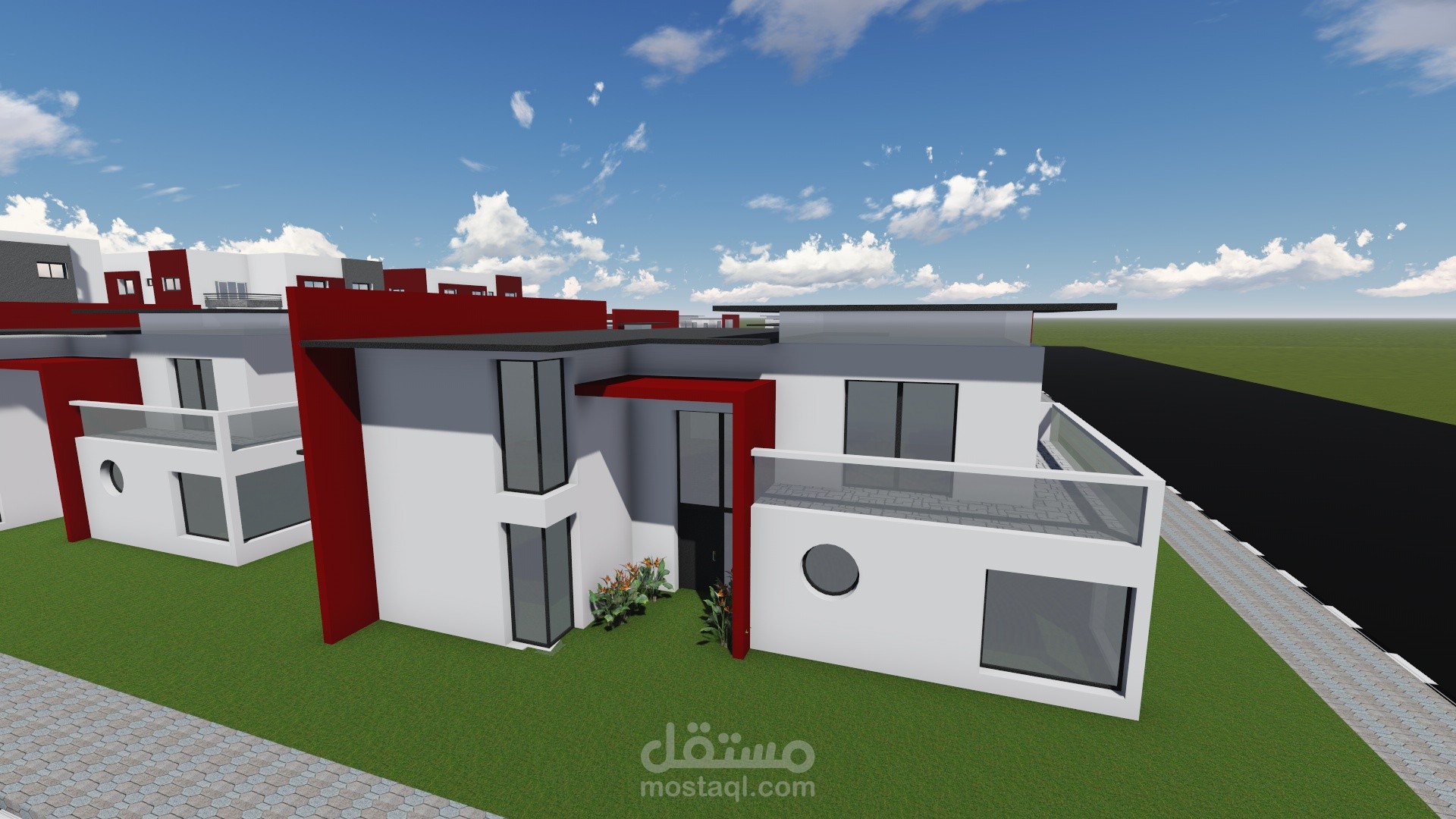 مجاورة سكنية