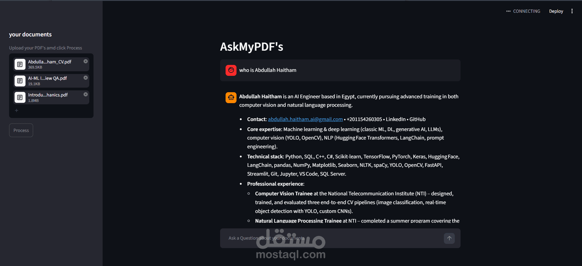 AskMyPDF's