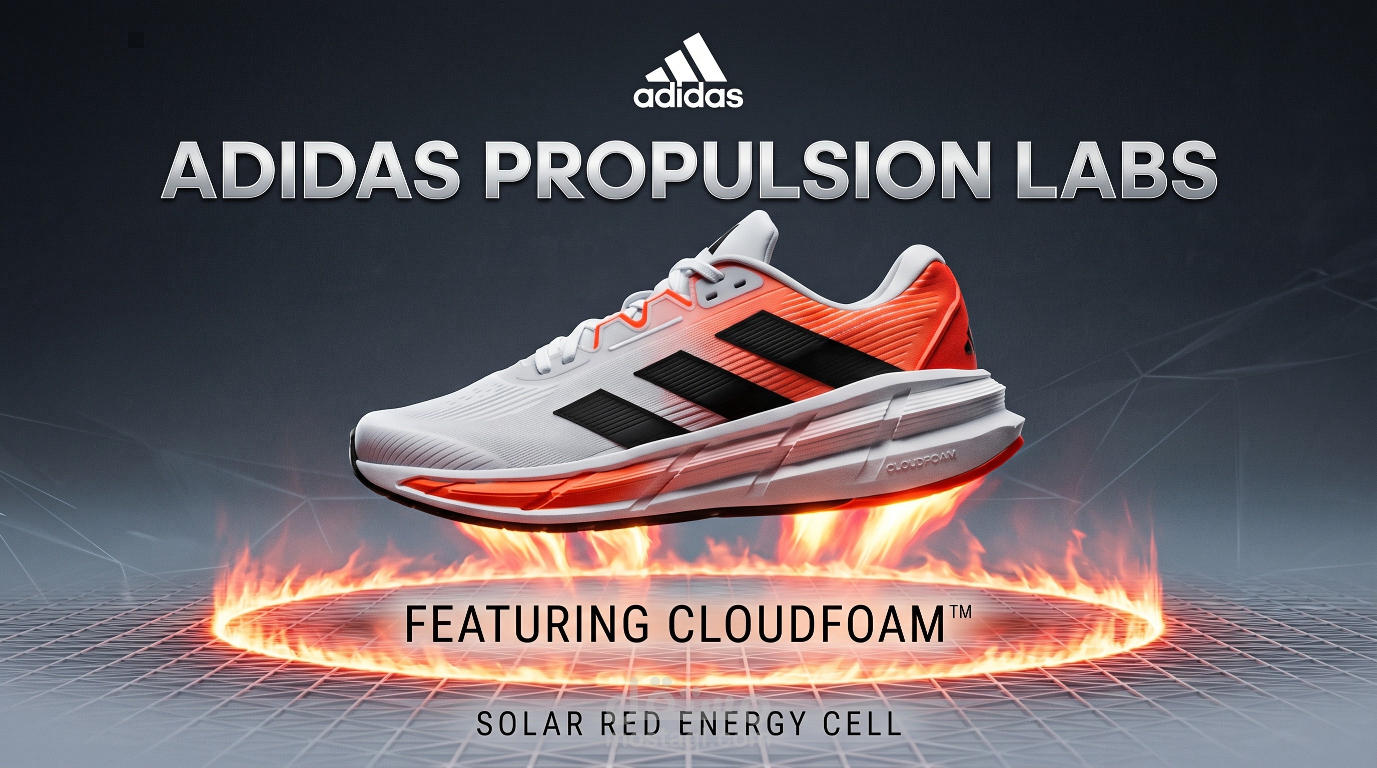 تصميم فيديو إعلاني سينمائي ثلاثي الأبعاد لحذاء أديداس (CGI Adidas Questar Commercial)