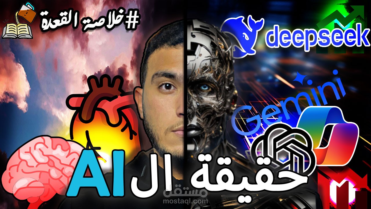 مونتاج فيديو يوتيوب كامل عن الذكاء الاصطناعي