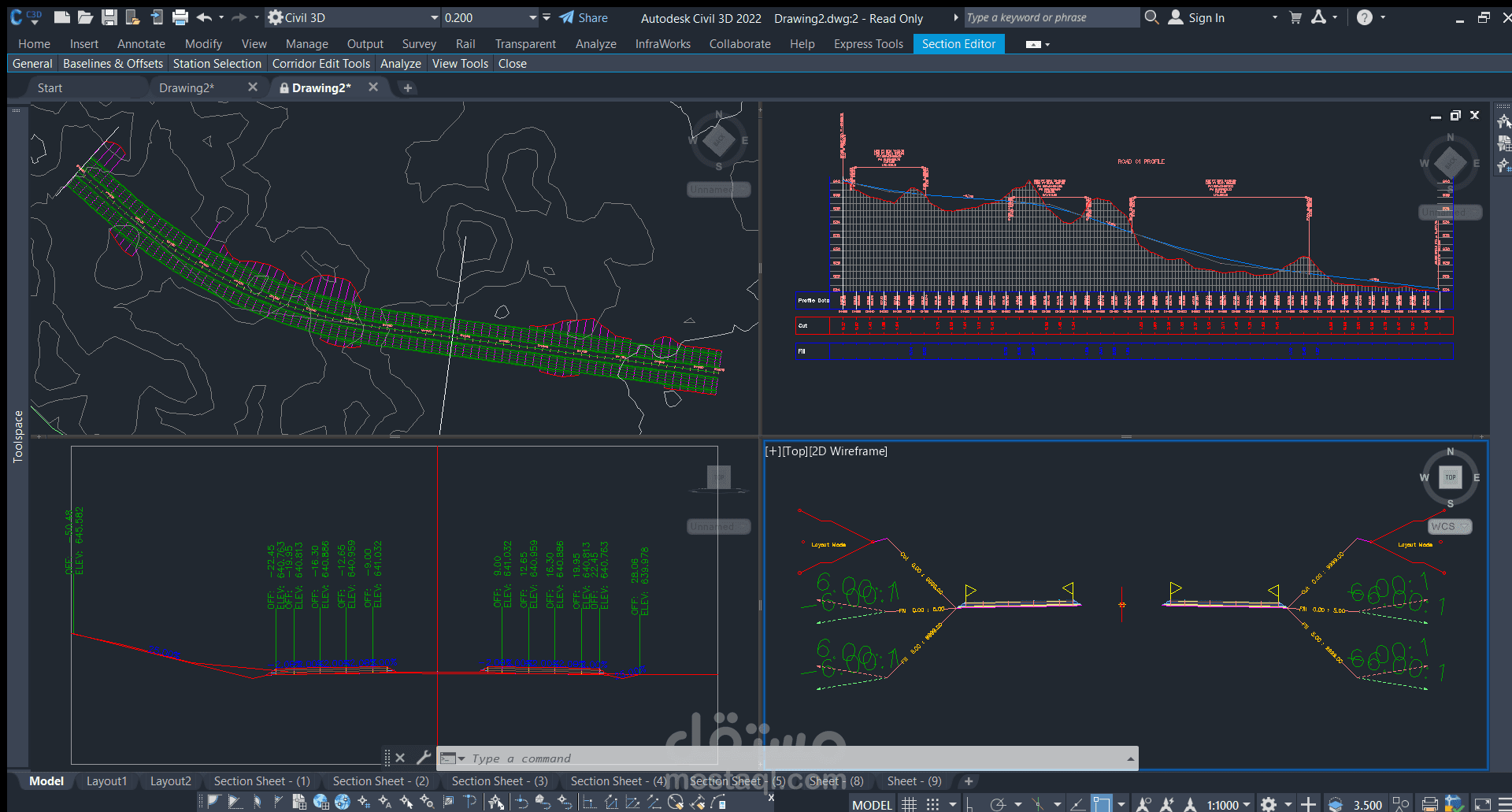 Complete Road Design Using Autodesk Civil 3D | Corridor Modeling & Quantity Takeoff