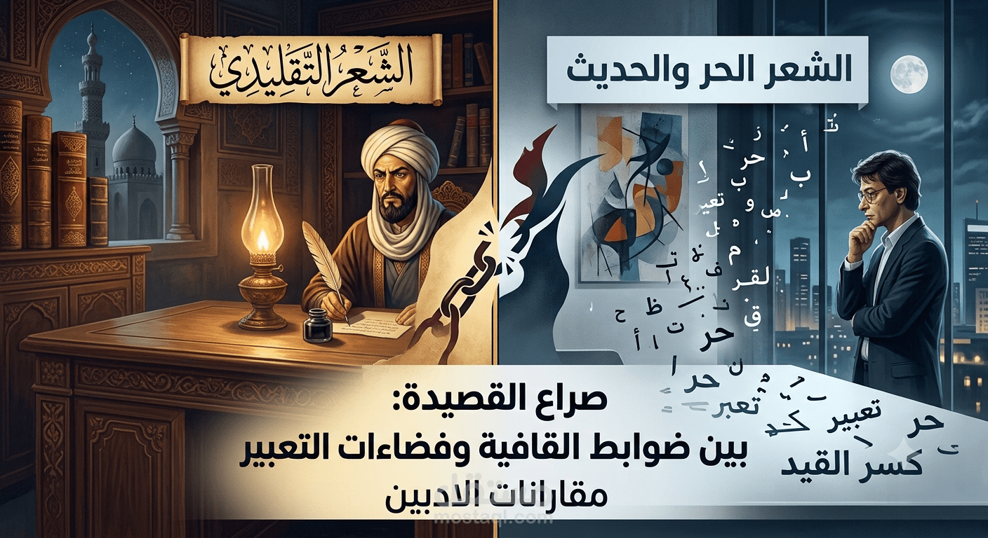 مقال نقدي تحليلي: إشكالية نقد الشعر الحديث بين جمود الشكل وعمق المضمون