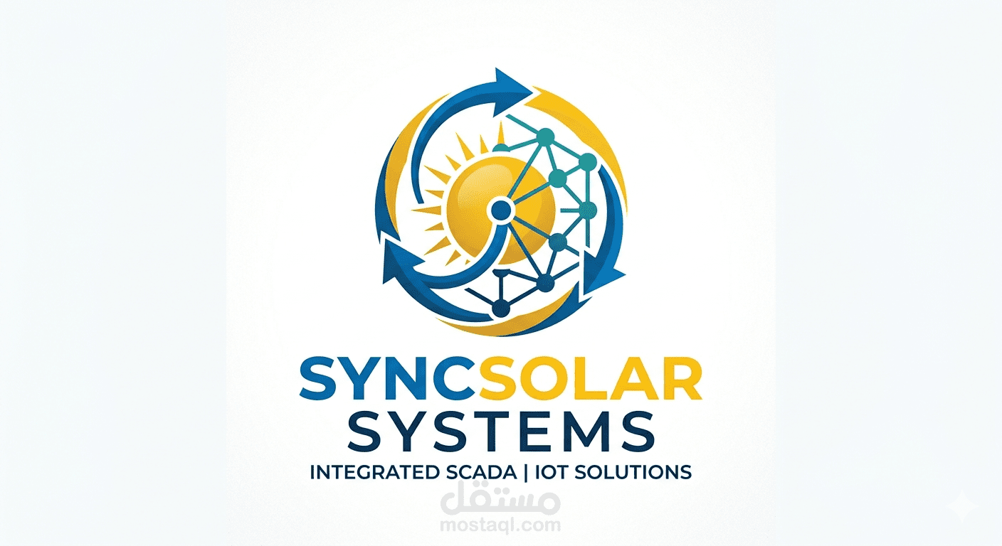 نظام SyncSolar Systems - منصة إنترنت الأشياء (IoT) ومراقبة وتطوير نظم الطاقة الشمسية