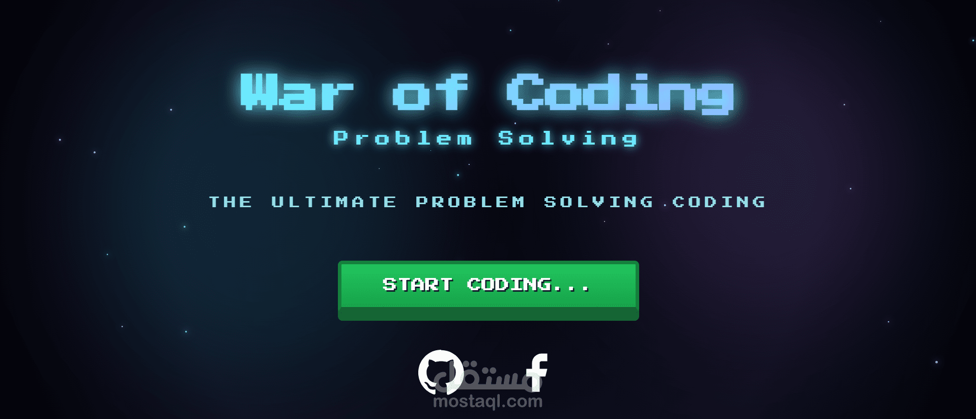 War of Coding for Problem Solving