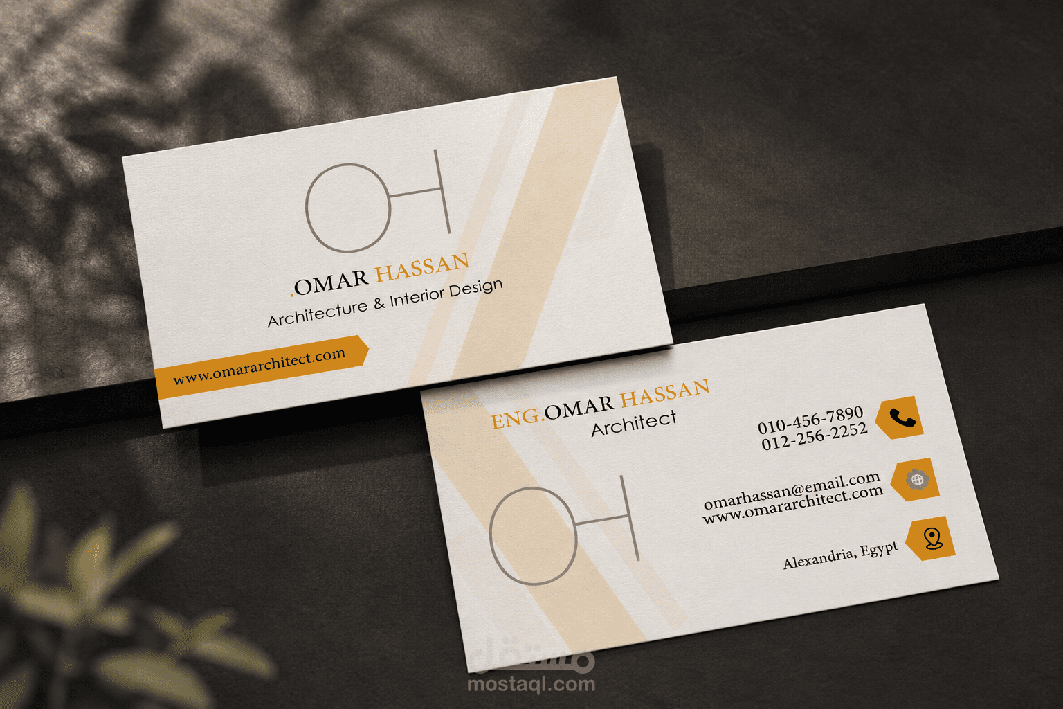 تصميم Business Card احترافي ومميز