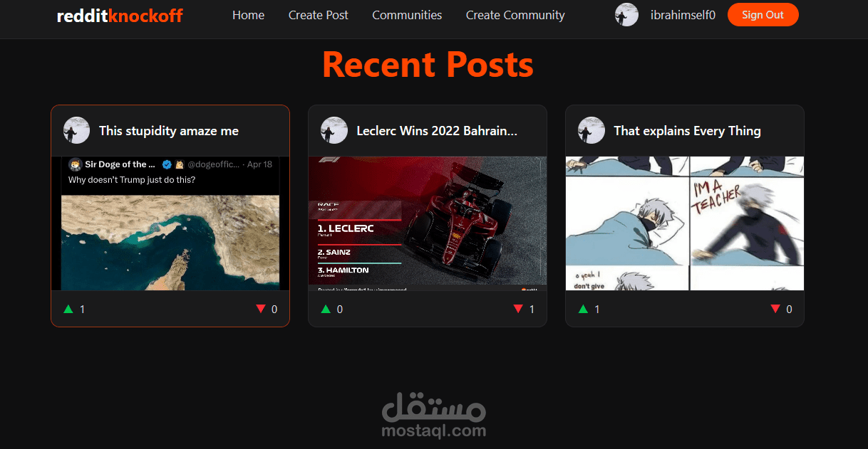موقع سوشال ميديا مشابه ل reddit