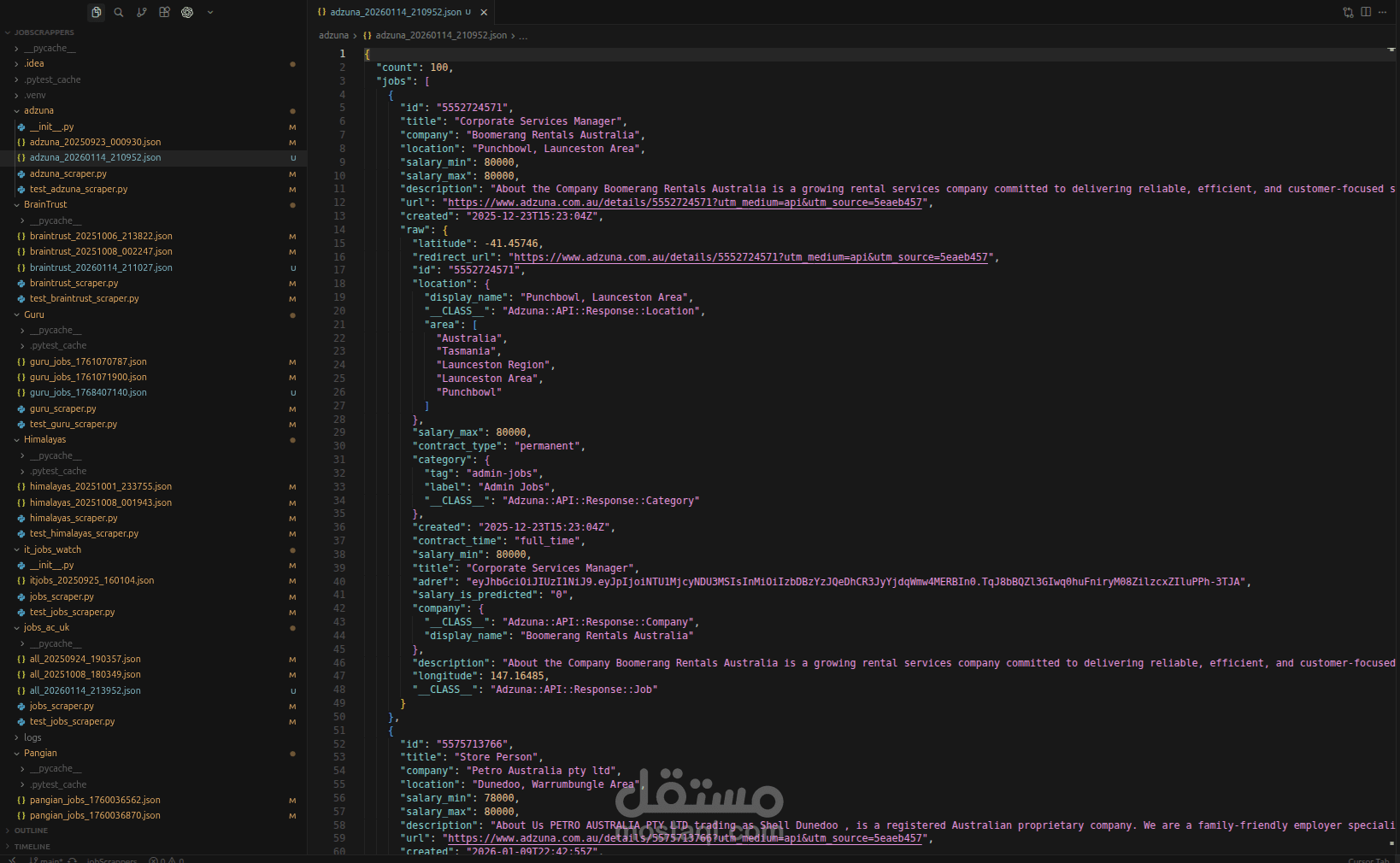 Job Aggregator Portal - Multi-Platform Job Scraping System