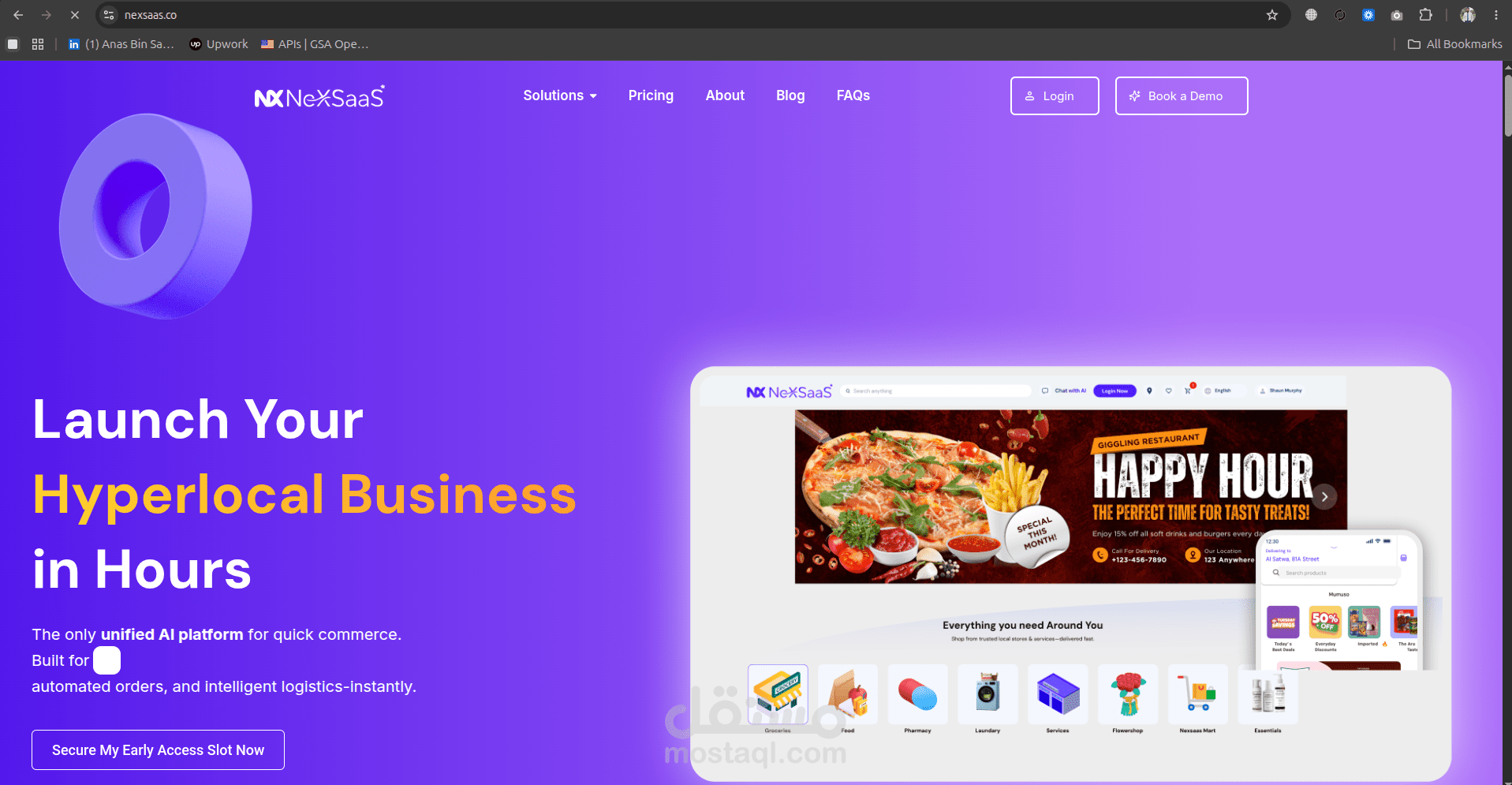NexSaaS - DMS & OMS E-Commerce Platform