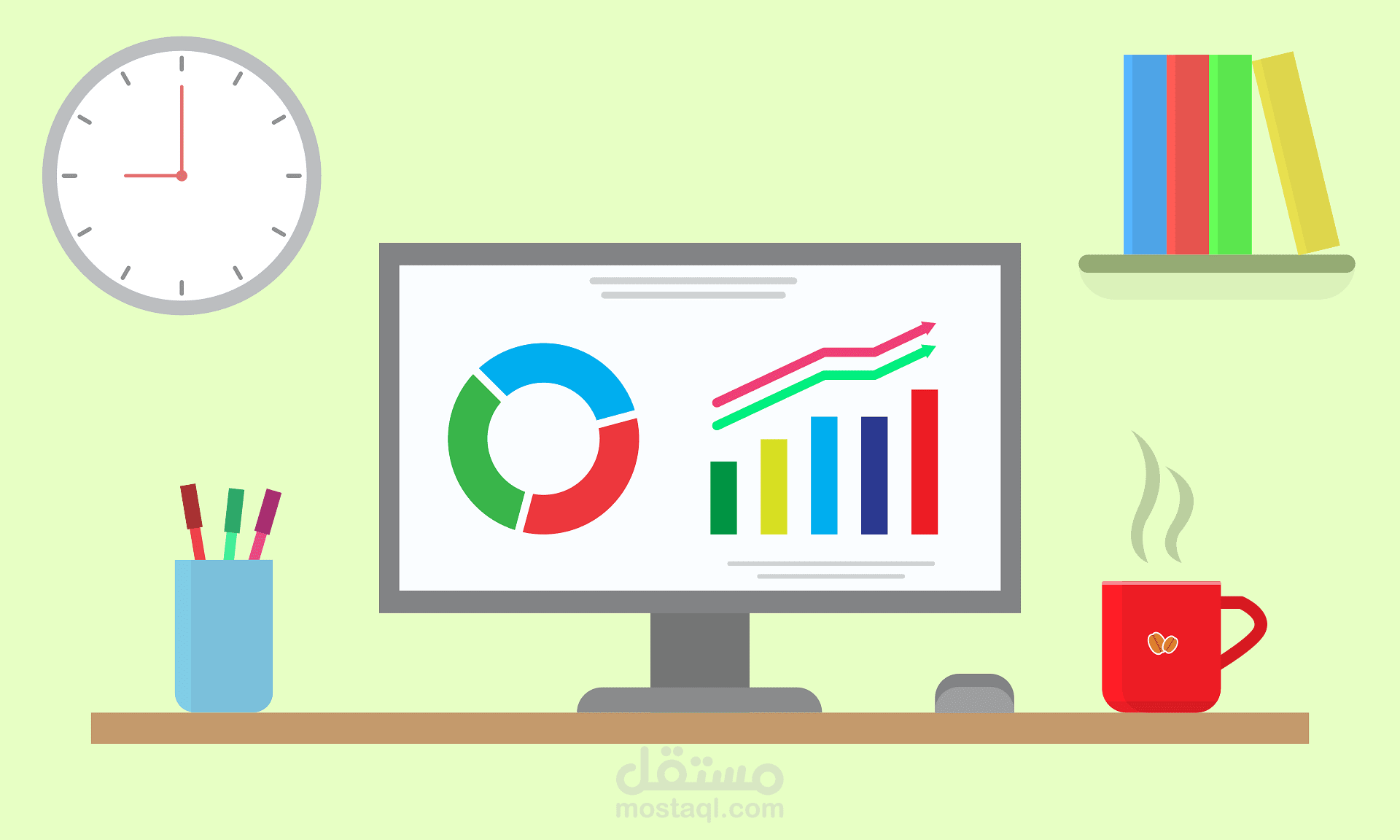 إعداد تقارير إدارية باستخدام Excel وPowerPoint