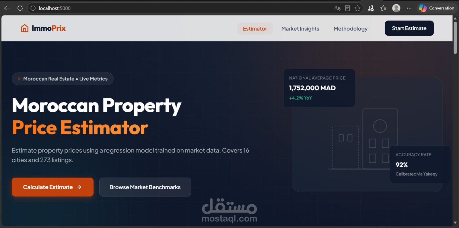 منصة "ImmoPrix" لتقدير أسعار العقارات بالذكاء الاصطناعي