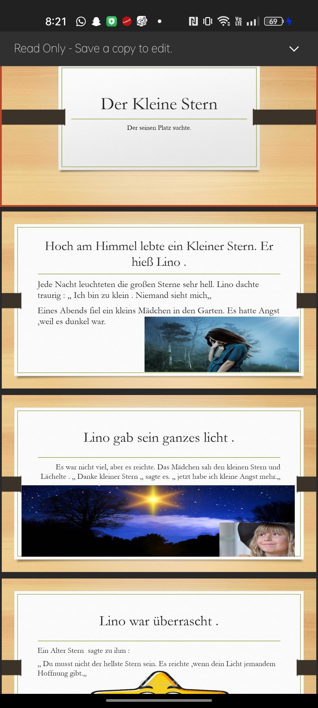 Kleine Gesichte für die kinder