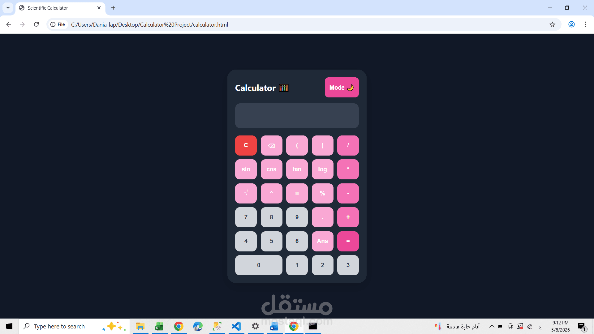 Scientific Calculator