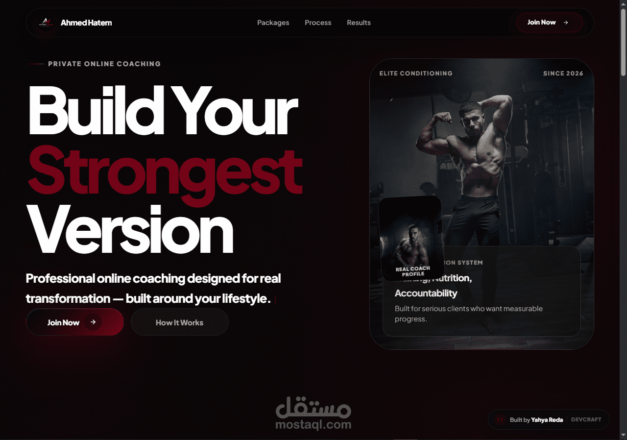 Ahmed Hatem Online Coaching