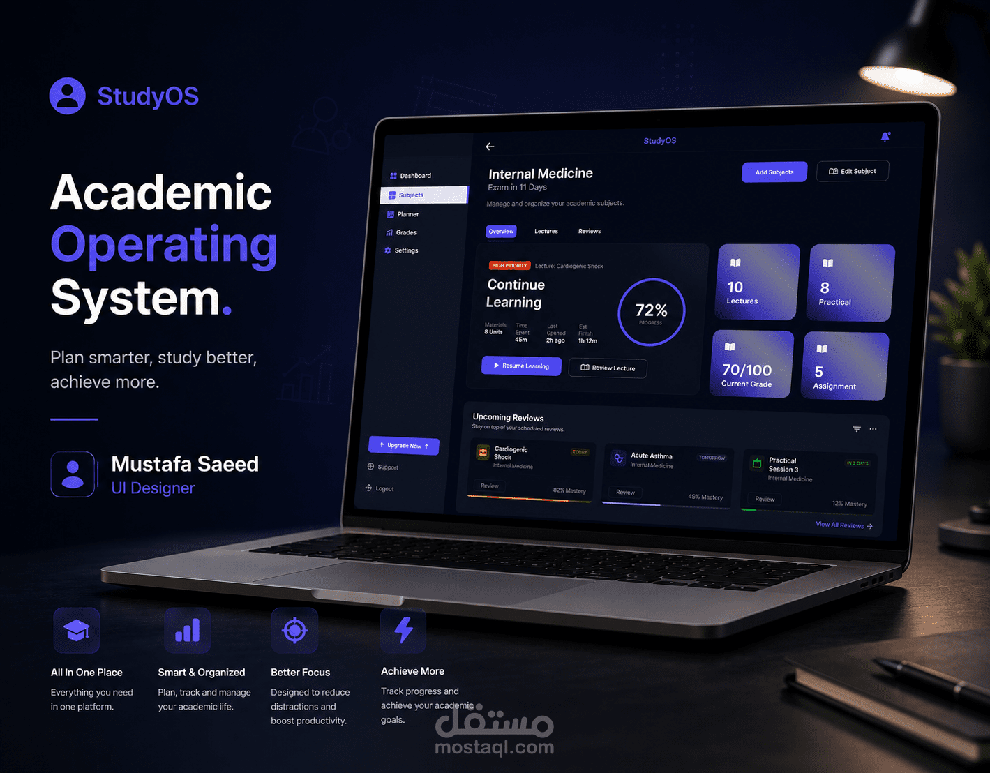 StudyOS — Academic Operating System