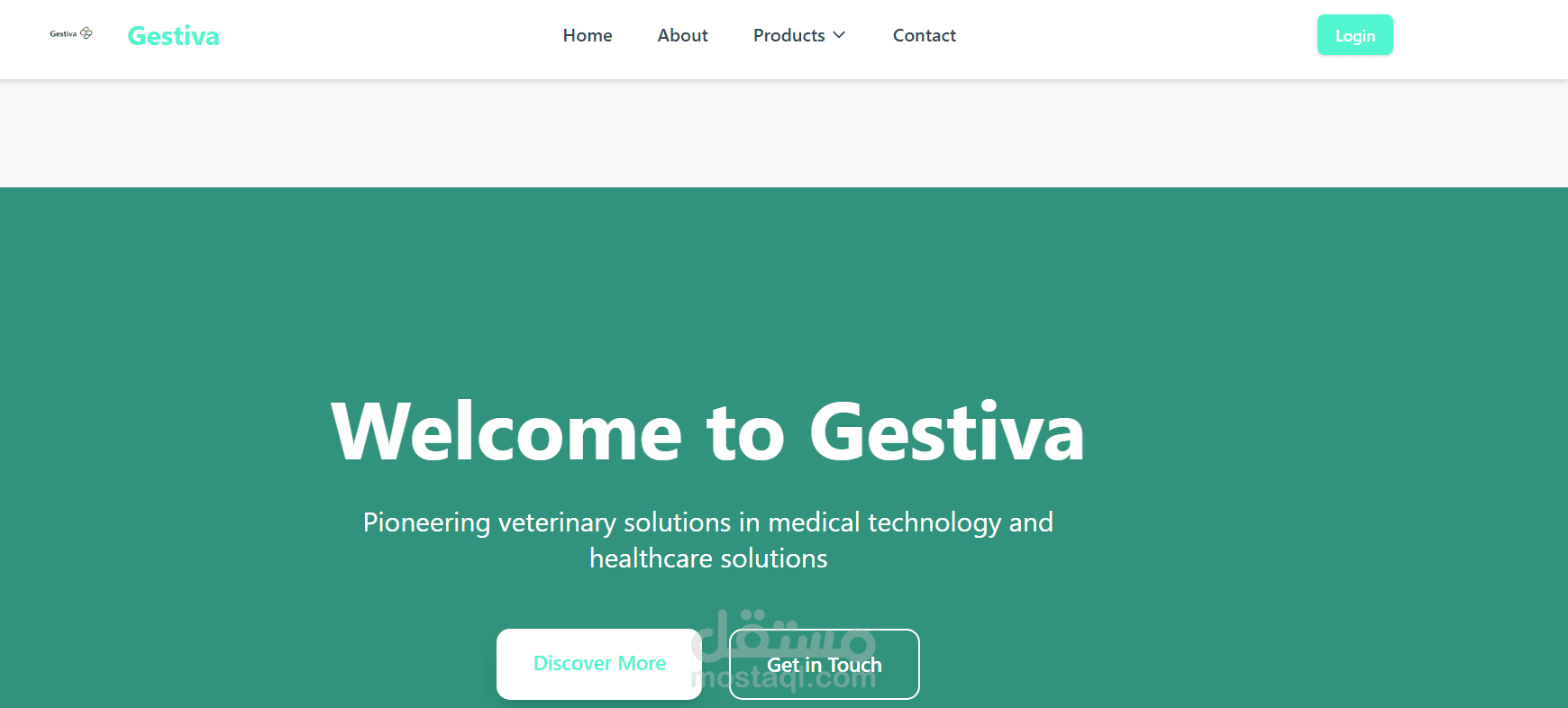 Gestiva Medical — منصة خدمات بيطرية
