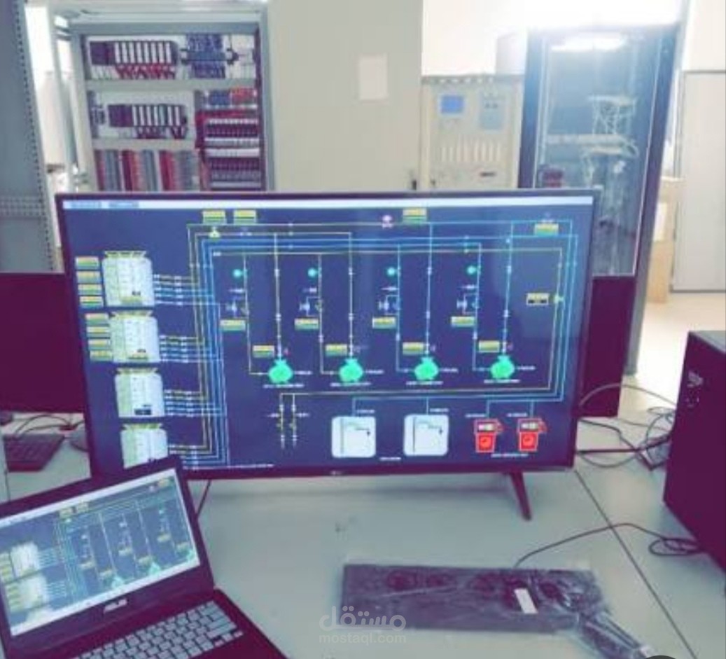 تصميم شاشات التحكم ..SCADA..HMI