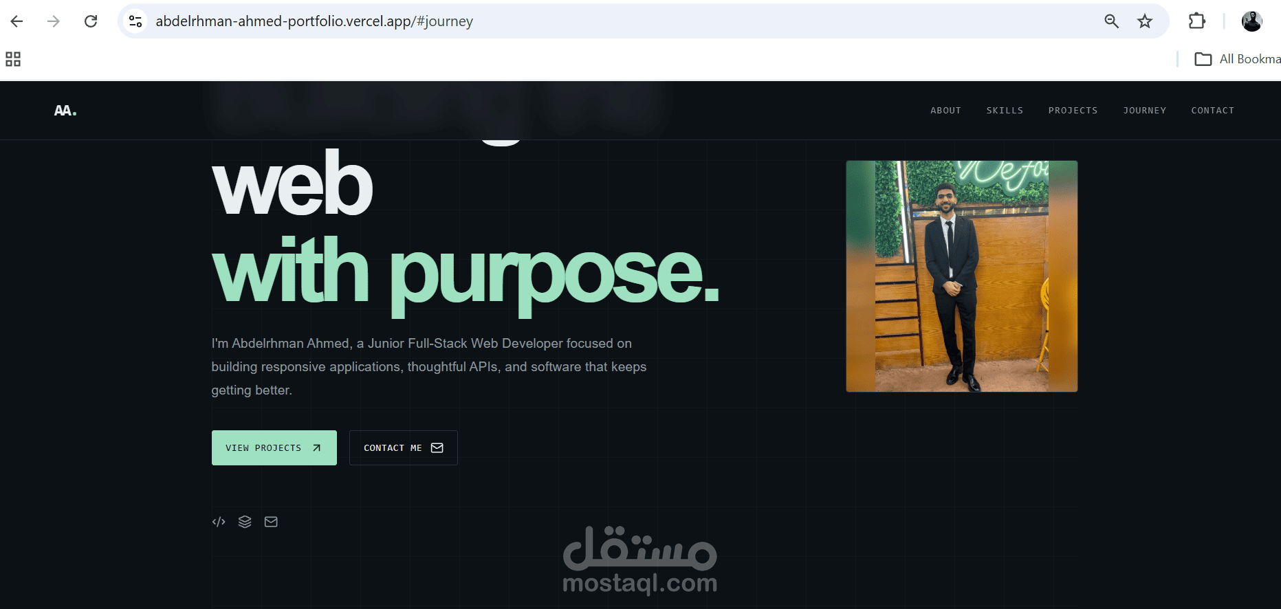 Personal Portfolio Website