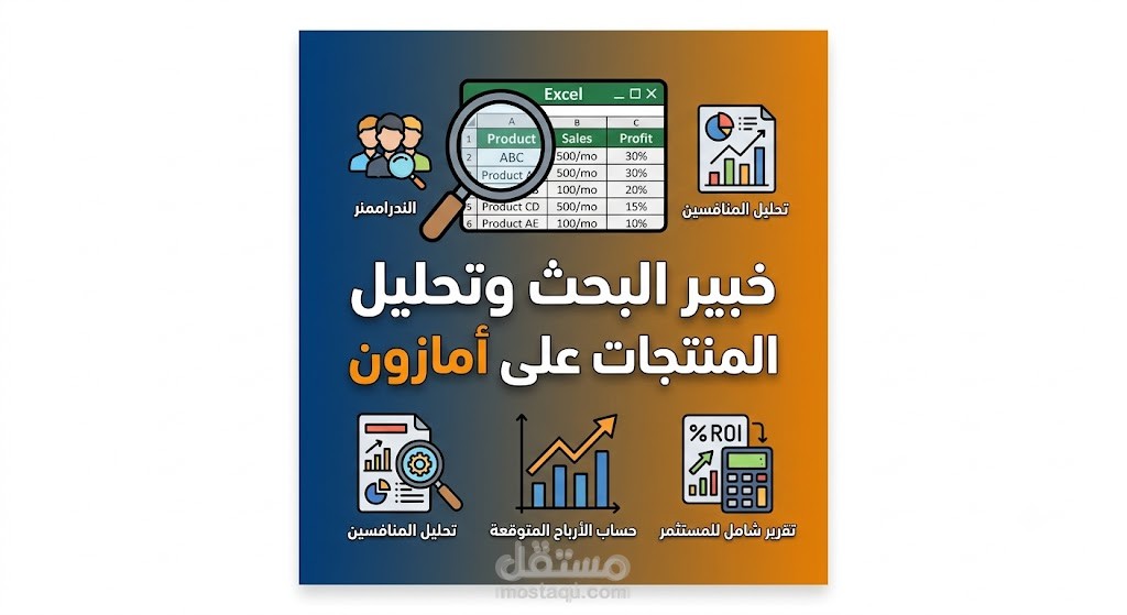البحث والتحليل عن منتجات مربحة للبيع على أمازون (Amazon FBA Product Research)