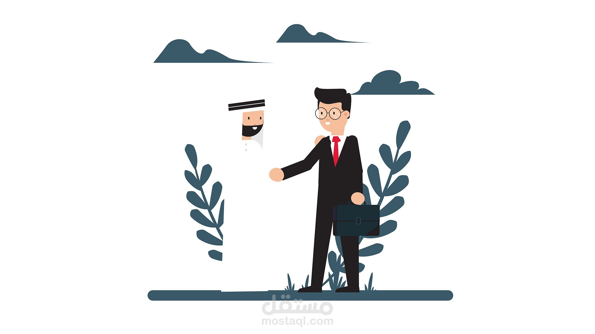 موشن جرافيك مكتب استقدام