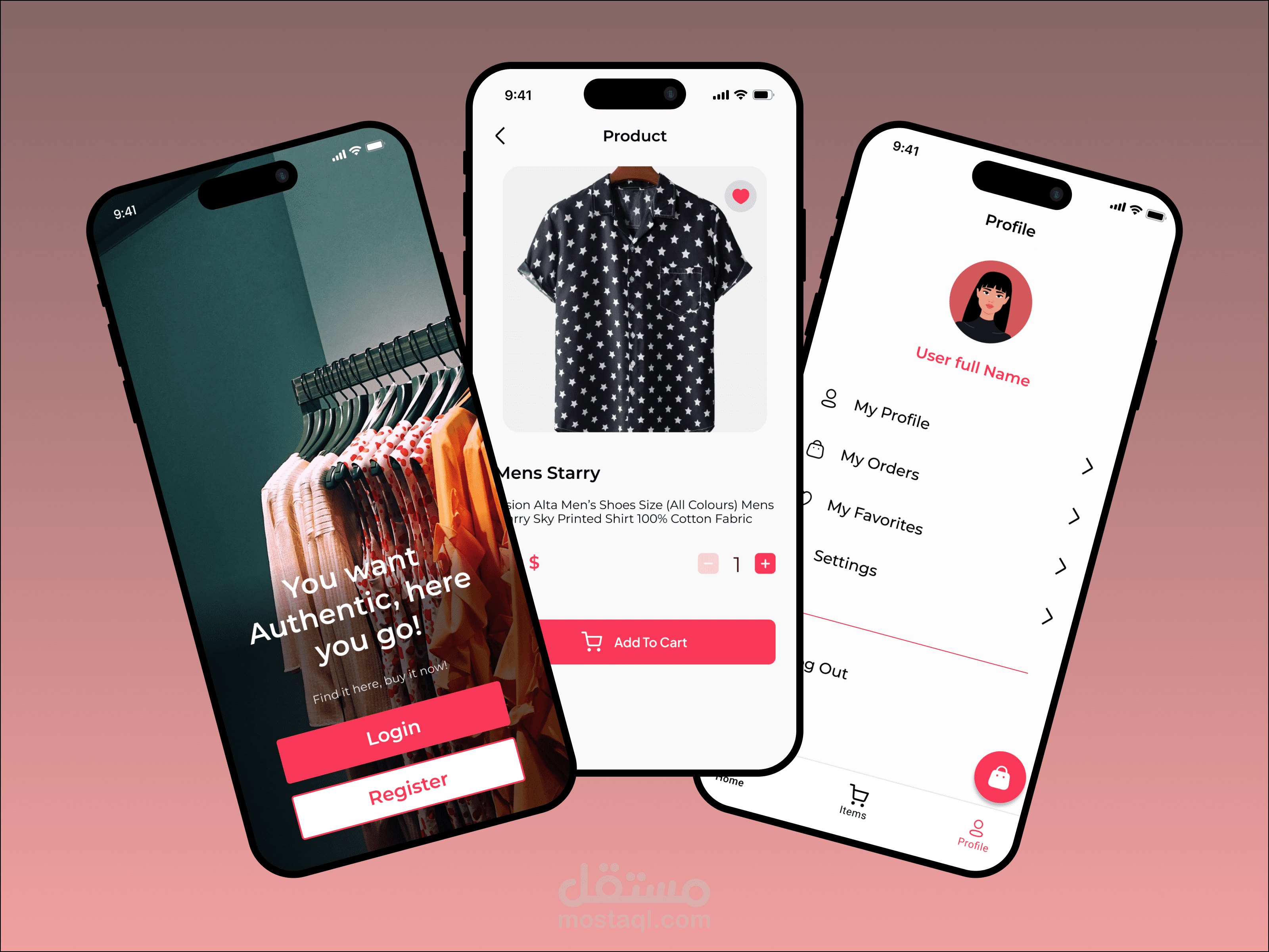 E-Commerce App- تطبيق متجر