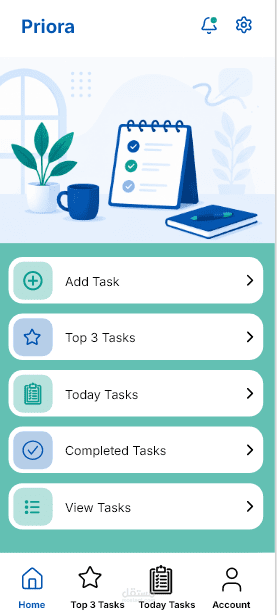Priora ( ToDo list Application )
