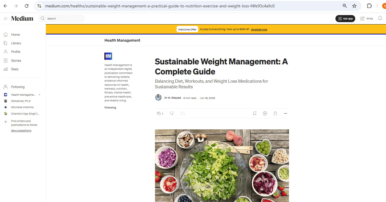 Sustainable Weight Management: A Complete Guide