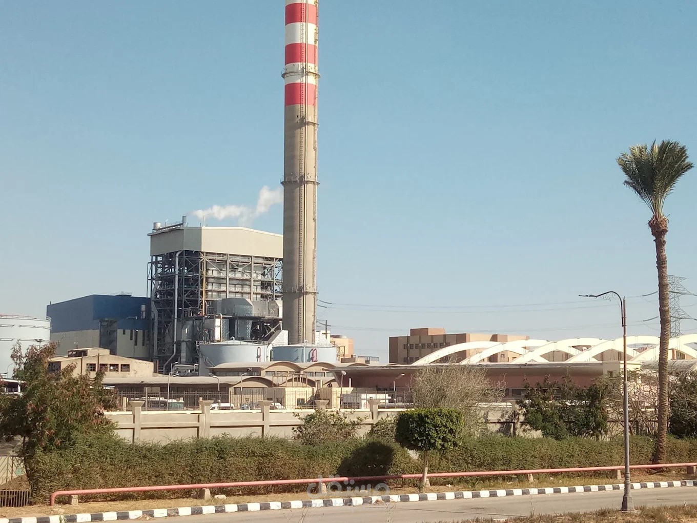 التقرير اليومي لأداء وحدة محطة كهرباء السويس البخارية
