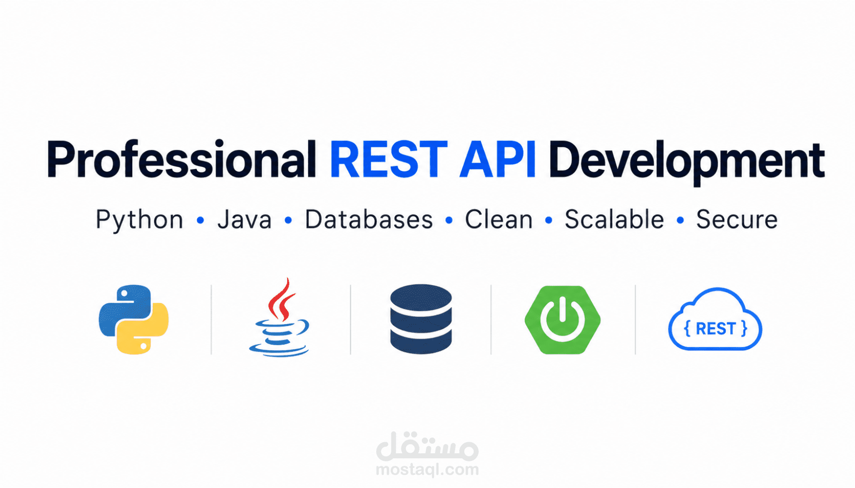 بناء REST API لتطبيق جوال باستخدام Python وJava