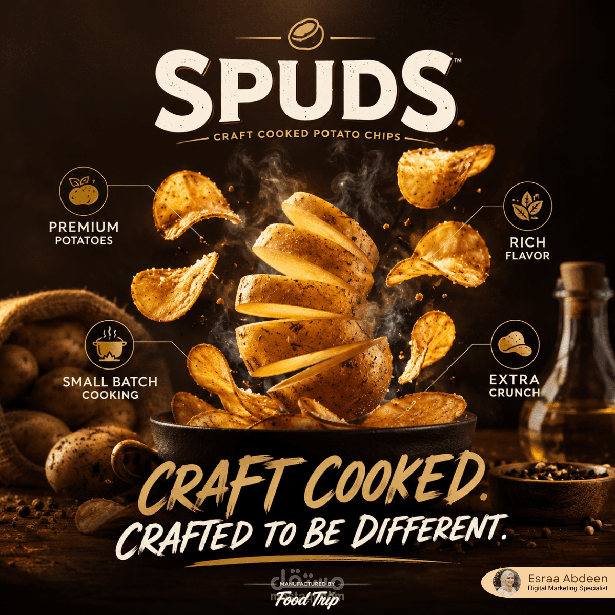 تحليل تسويقي واستراتيجية نمو لبراند SPUDS (دراسة حالة)