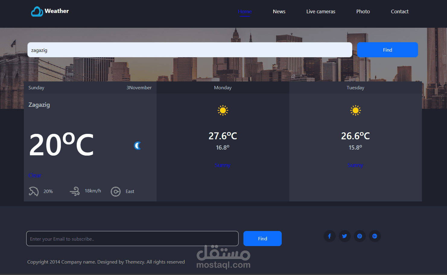 سأطور موقع ويب احترافي باستخدام React.js وNode.js