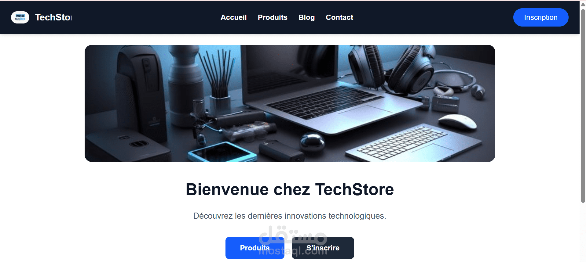 TechStore - منصة تجارة إلكترونية متكاملة للأجهزة التقنية