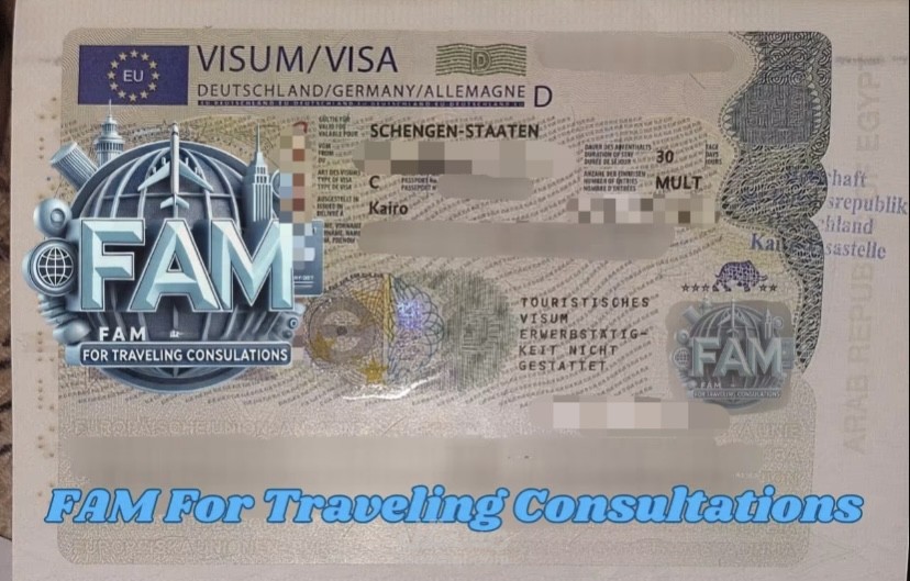 تجهيز ملف تأشيرة الشنغن بالكامل + خطة سفر +حجز مبدئي_المانيا