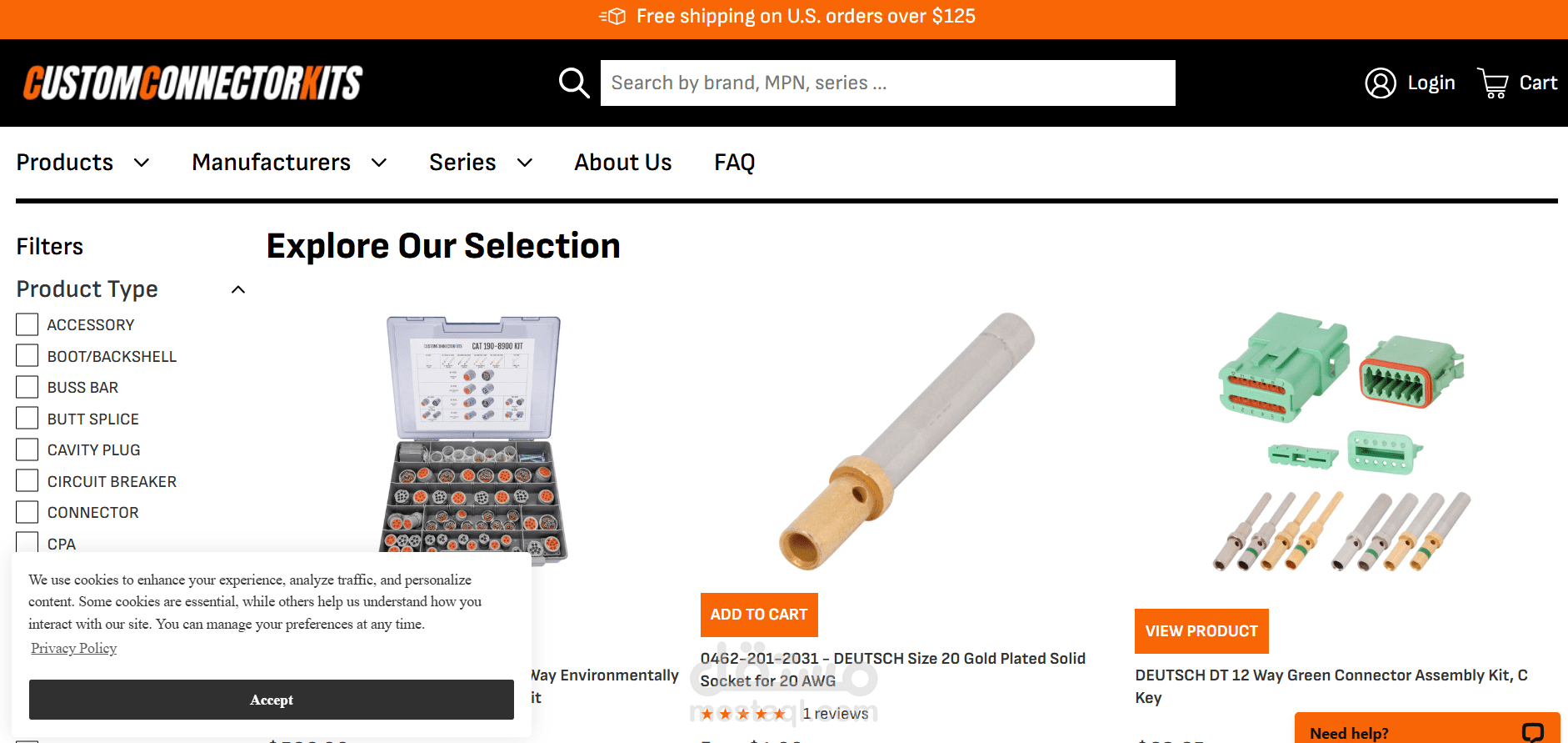 Customer Connector Kits - E-Commerce Platform