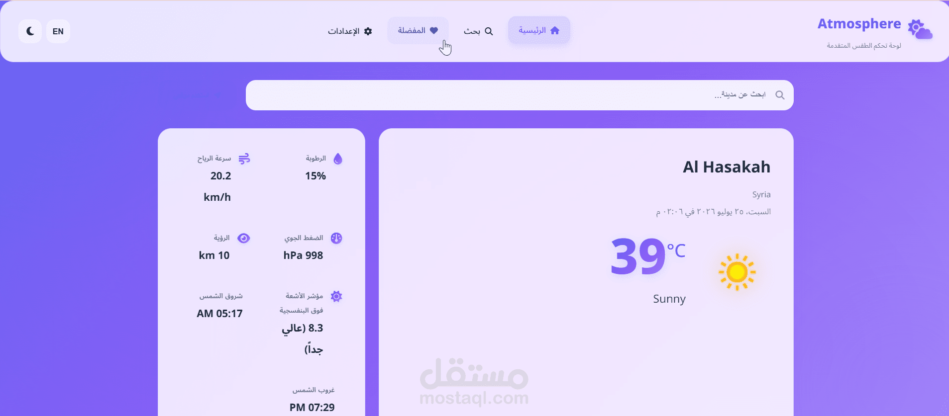 Weather Dashboard