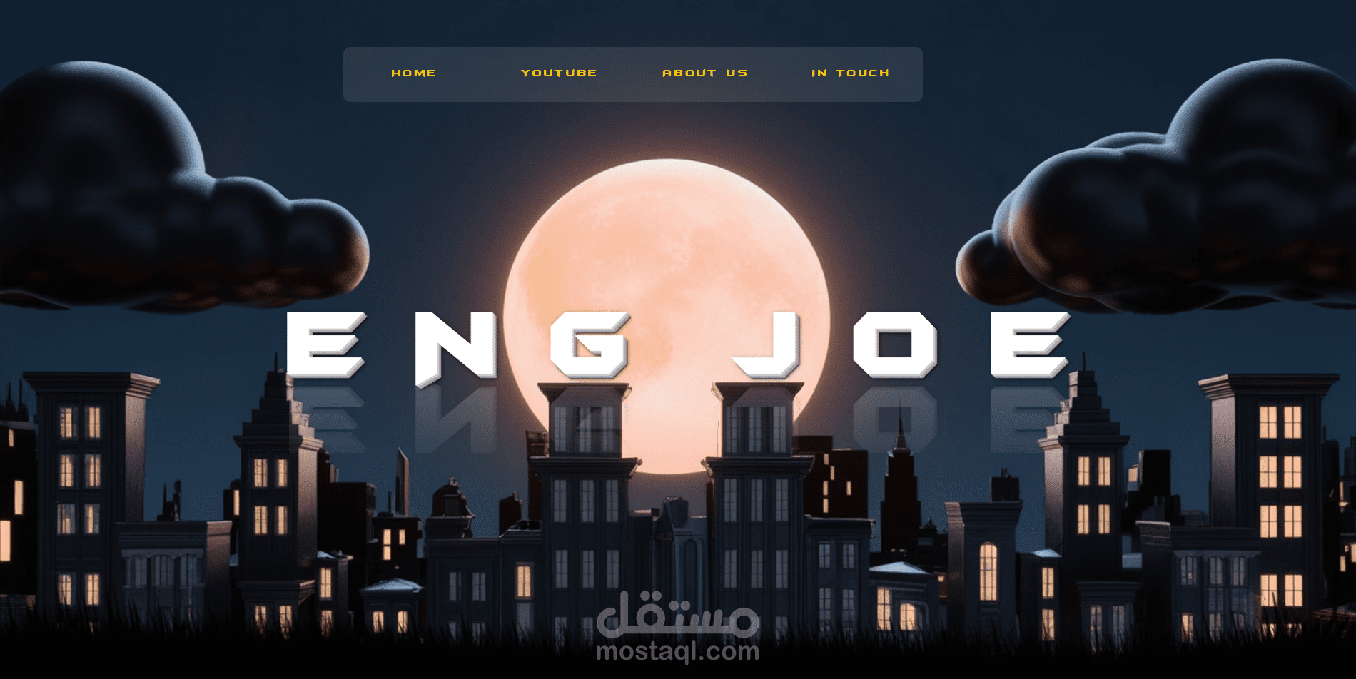 تصميم وتطوير مواقع ويب متكاملة - Frontend & Backend مع أنيميشن احترافي