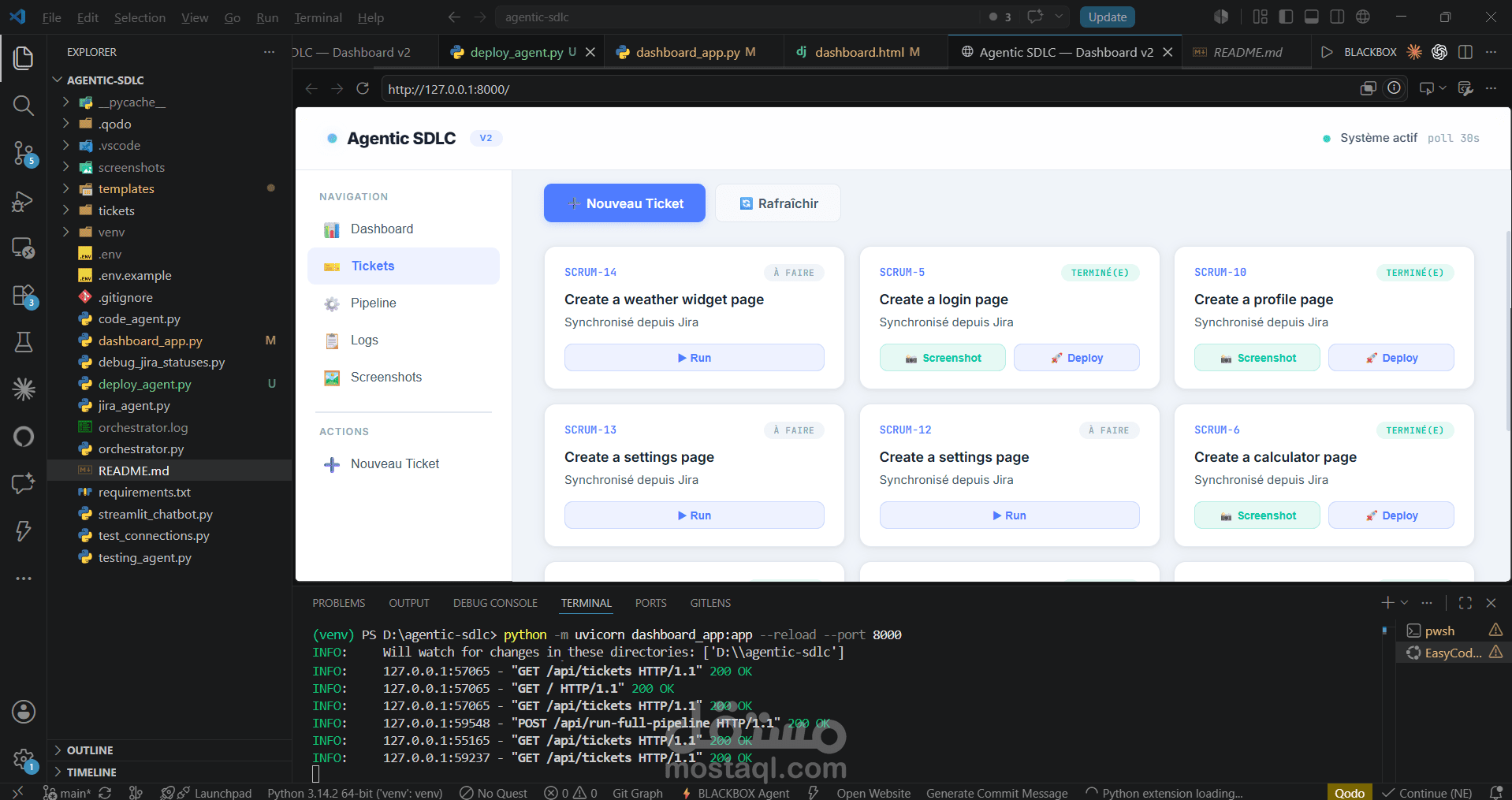 Agentic-SDLC - AI Powered Software Development Automation