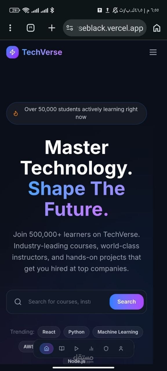 LMS UI/UX Design Demo