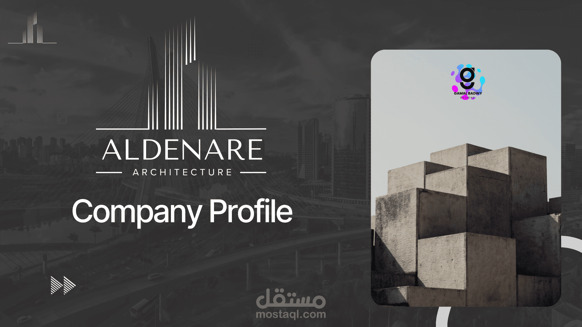(بروفايل) لشركة الديناري للعمارة