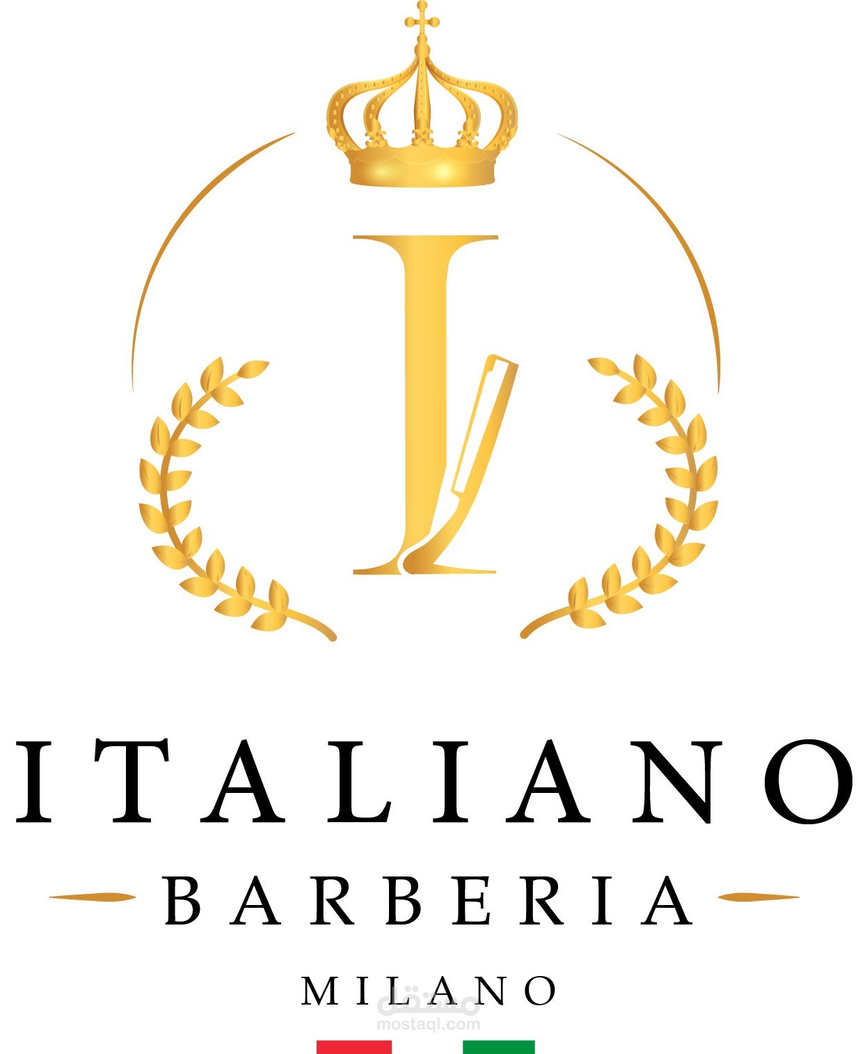 شعار ITALIANO BARBERIA — MILANO
