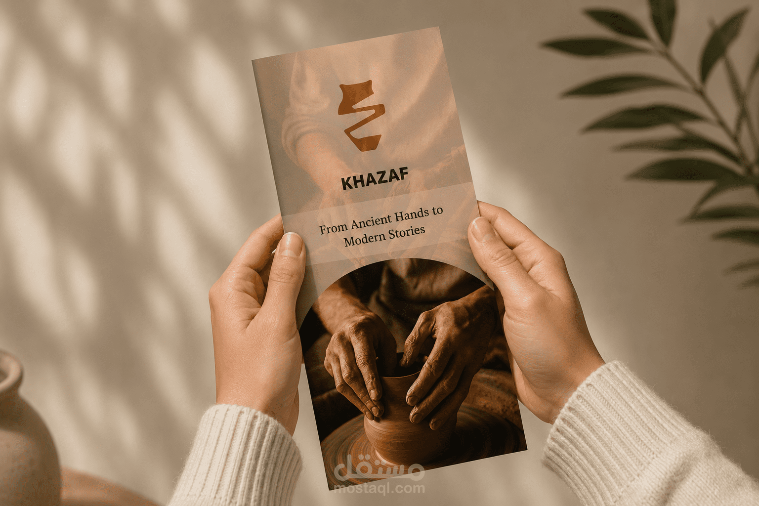 تصميم بروشور احترافي لعلامة تجارية