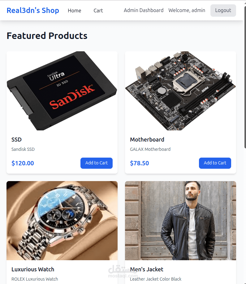 E-Commerce Application