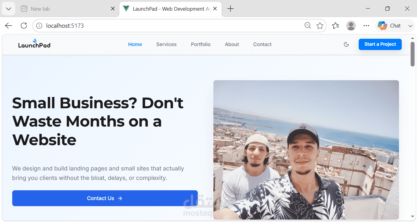Web Development Agency Website